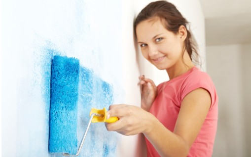 peindre un mur